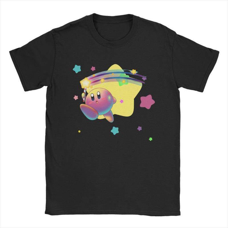 Kirbys Retro Japanese T-Shirts Men Women Nostalgia Childhood ACT Game Awesome Pure Cotton Tees Round Neck T Shirt Clothes 110
Kirbys Retro Japanese T-Shirts Men Women Nostalgia Childhood ACT Game Awesome Pure Cotton Tees Round Neck T Shirt Clothes 110