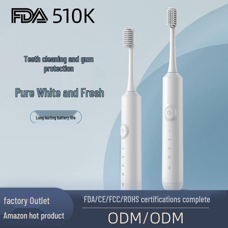Adult Soft Bristle Sonic Electric Toothbrush with Long Battery Life and Magnetic Levitation Motor for Effective Teeth Cleaning and Tartar Removal. With 2 Brush Heads білий
Adult Soft Bristle Sonic Electric Toothbrush with Long Battery Life and Magnetic Levitation Motor for Effective Teeth Cleaning and Tartar Removal. With 2 Brush Heads білий