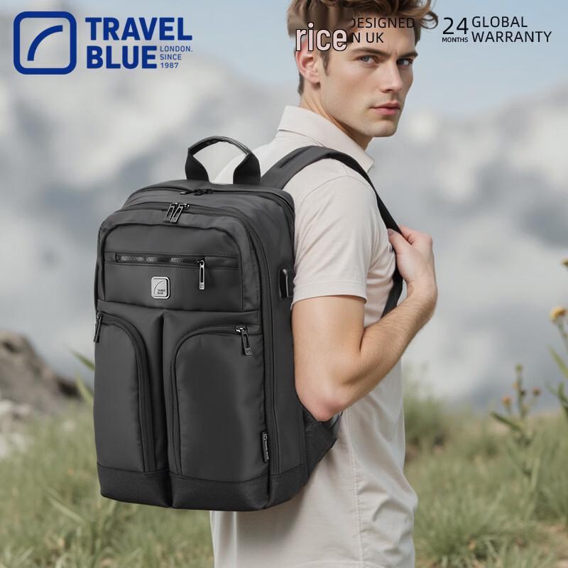 TRAVEL BLUE Alpha Business Laptop Backpack
TRAVEL BLUE Alpha Business Laptop Backpack