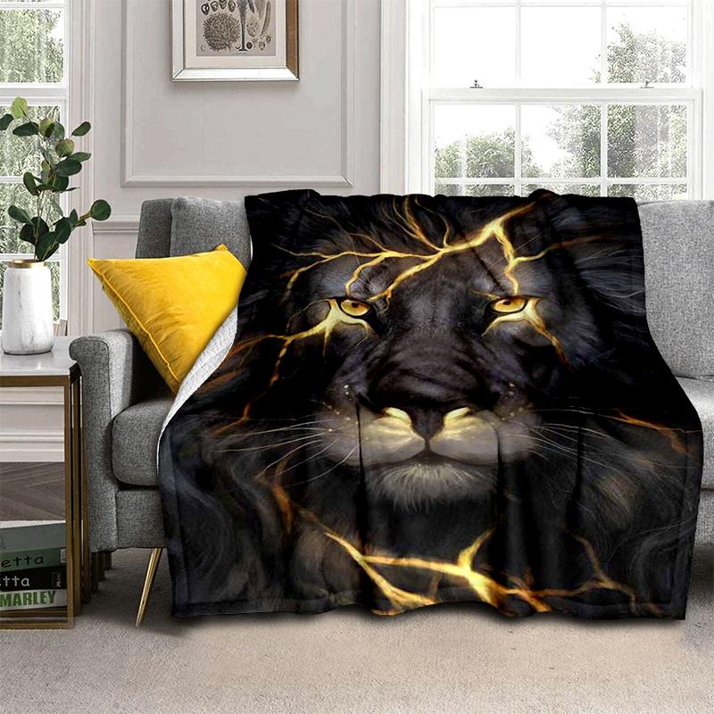 3d Printed Animal Blanket Lion Art Soft Flannel Bedspread Sofa Blanket for Gift All Seasons
3d Printed Animal Blanket Lion Art Soft Flannel Bedspread Sofa Blanket for Gift All Seasons