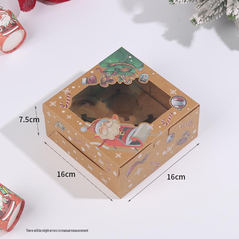 Коробка для кексов и десертов на вынос с окошком
Коробка для кексов и десертов на вынос с окошком