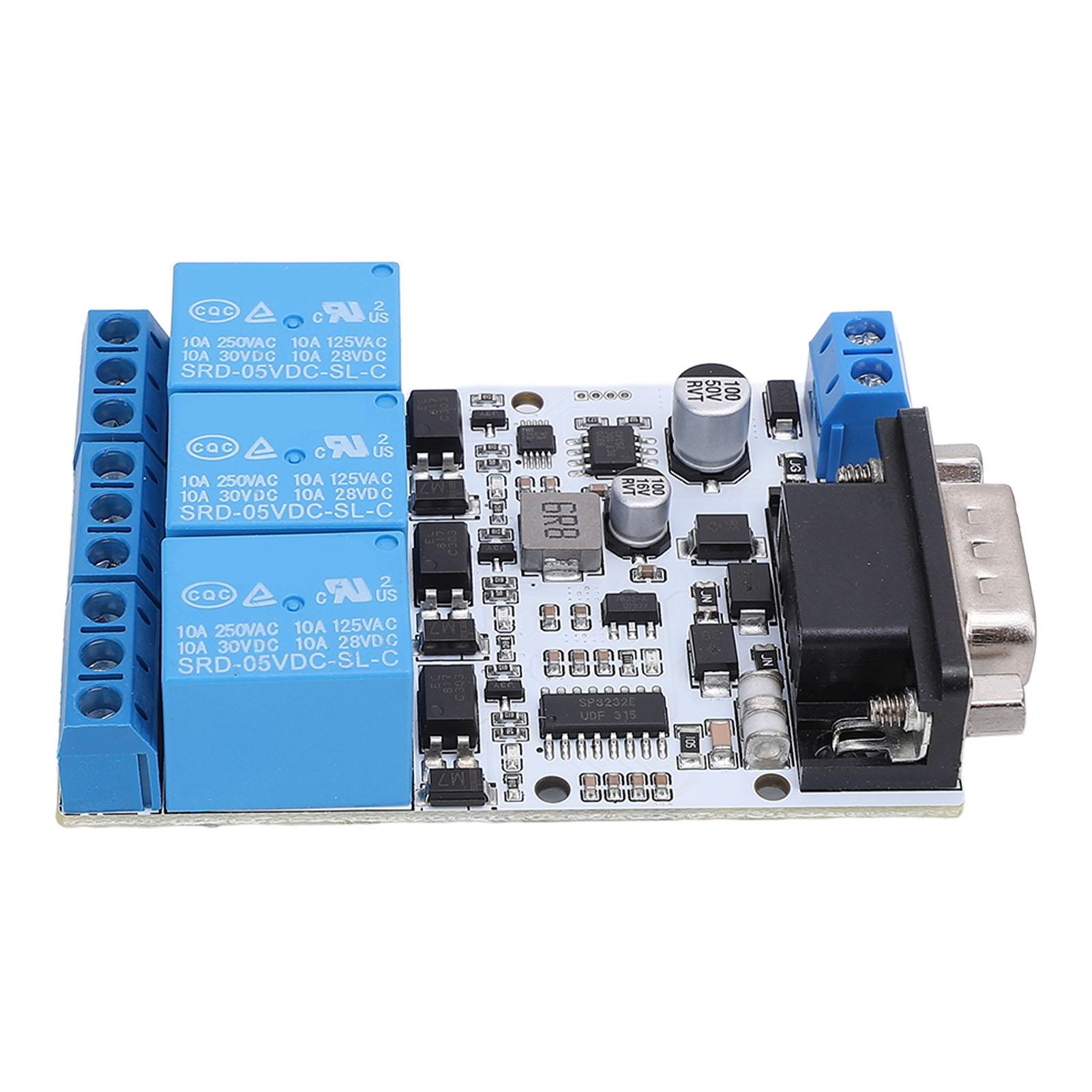 Релейний модуль для MODBUS RTU RS232 Opto 8 Bit MCU 3-канальний послідовний порт Контрольний релейний модуль для Digi
Релейний модуль для MODBUS RTU RS232 Opto 8 Bit MCU 3-канальний послідовний порт Контрольний релейний модуль для Digi