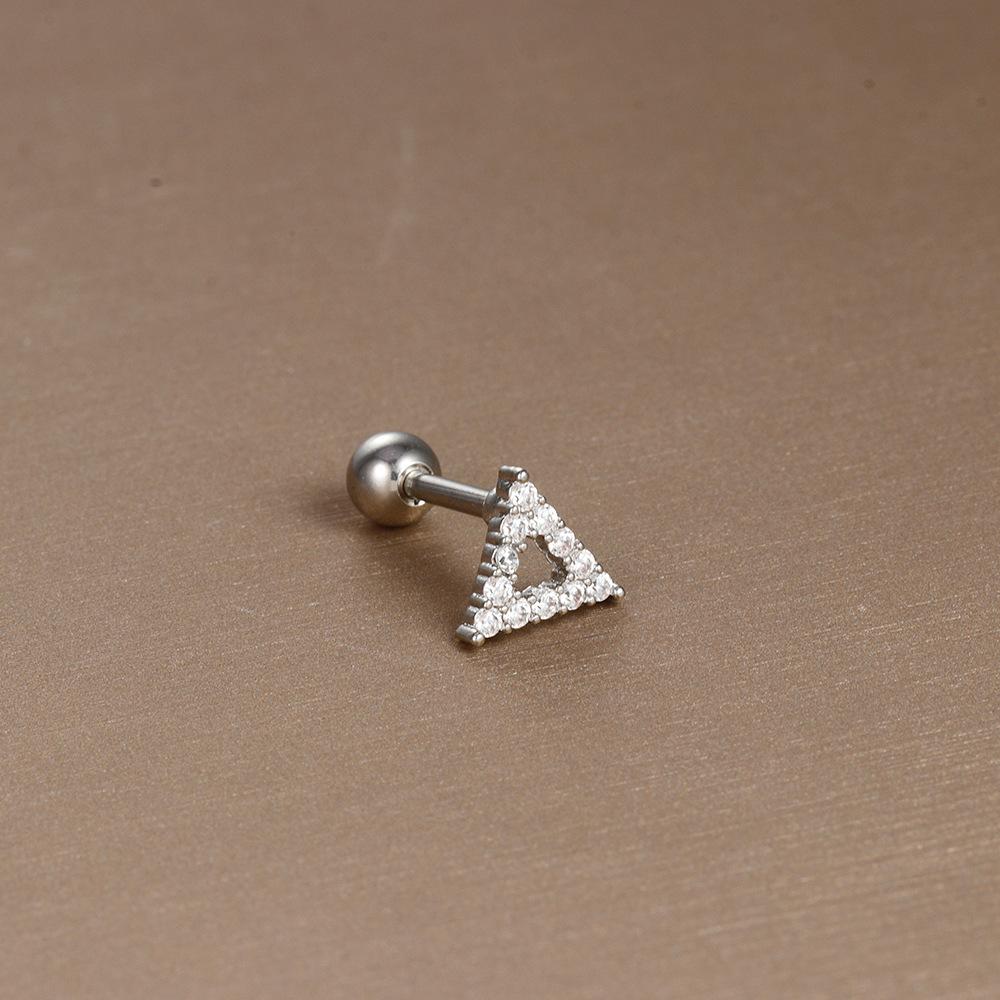 Simple Fashion Stainless Steel Moon Stars Hearts Flower Zircon Round Ball Screw Stud Earrings for Women Hip-hop Jewelry Gifts
Simple Fashion Stainless Steel Moon Stars Hearts Flower Zircon Round Ball Screw Stud Earrings for Women Hip-hop Jewelry Gifts