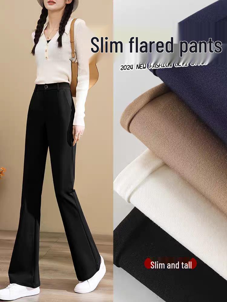 Slim High-Waisted Flared Women s Trousers - New Spring/Autumn Style, Versatile, Comfortable, and Fashionable Long Pants 4XL (2.5 feet, 141-152 jin)
Slim High-Waisted Flared Women s Trousers - New Spring/Autumn Style, Versatile, Comfortable, and Fashionable Long Pants 4XL (2.5 feet, 141-152 jin)
