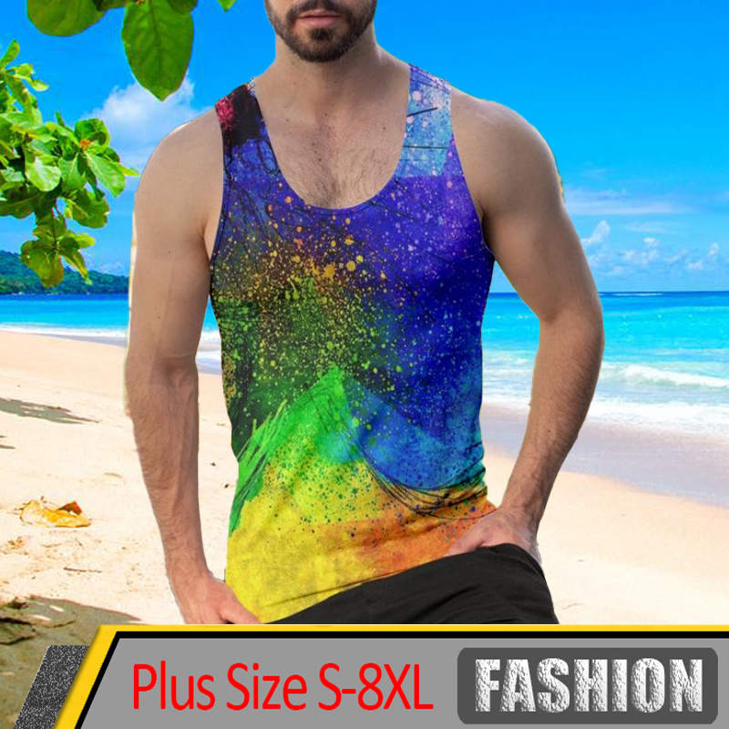 Fashionable Men Tank Tops Workout Shirt Soft Vests Summer Sport Unisex Tank Tops Plus Size
Fashionable Men Tank Tops Workout Shirt Soft Vests Summer Sport Unisex Tank Tops Plus Size