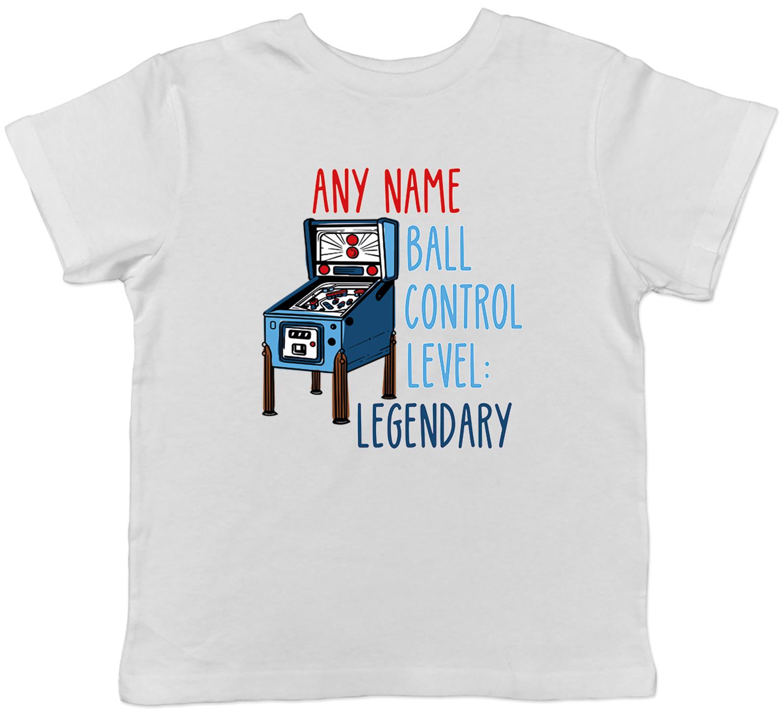 Personalised Pinball Ball Control Legendary Funny Kids T-Shirt Boys Girls Gift 150
Personalised Pinball Ball Control Legendary Funny Kids T-Shirt Boys Girls Gift 150