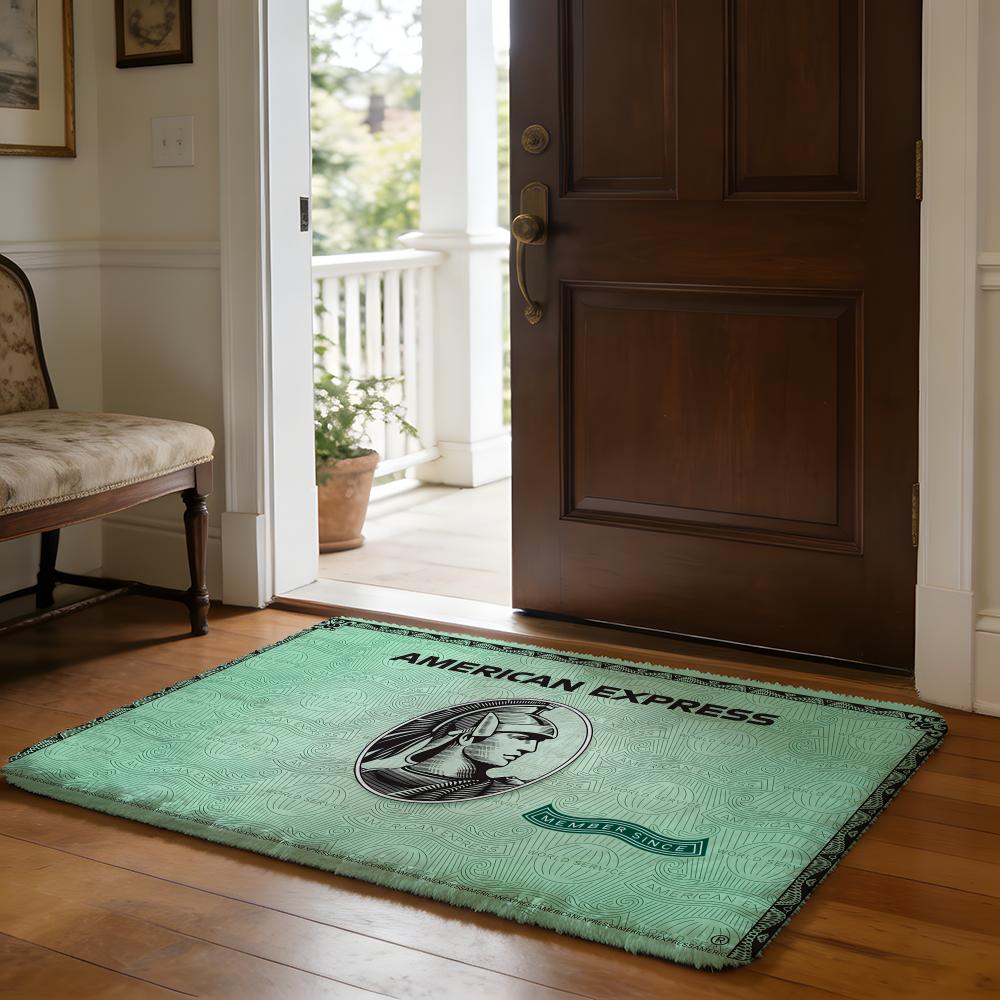 Floor Mat Soft Flannel Rug Non Slip Absorbent Mat for Bathroom Bedroom Home Decor Amex American Black E Express 50x80cm
Floor Mat Soft Flannel Rug Non Slip Absorbent Mat for Bathroom Bedroom Home Decor Amex American Black E Express 50x80cm