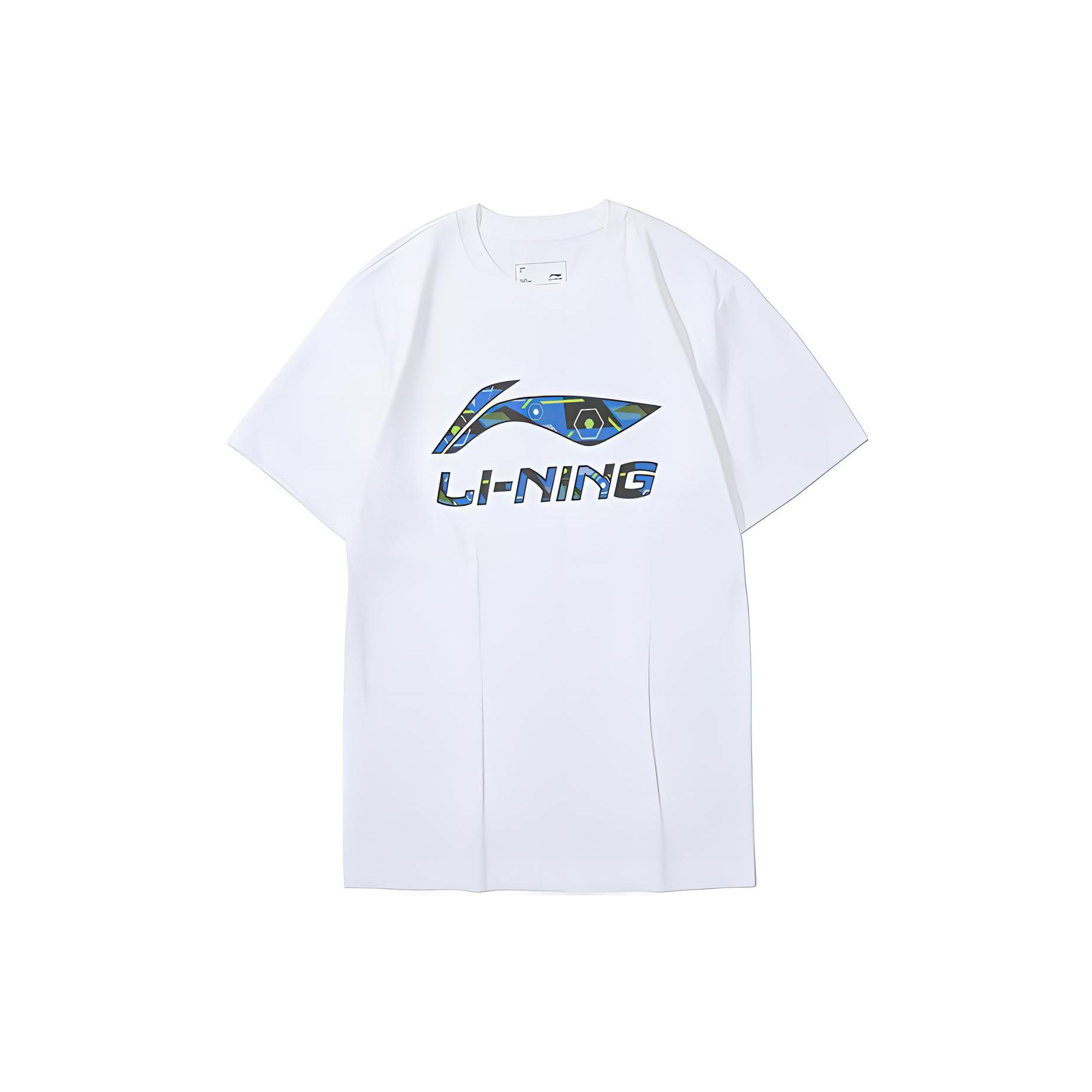 Футболка унисекс с круглым вырезом и принтом логотипа Li Ning, однотонная, белая AHSSE01-1 S
Футболка унисекс с круглым вырезом и принтом логотипа Li Ning, однотонная, белая AHSSE01-1 S
