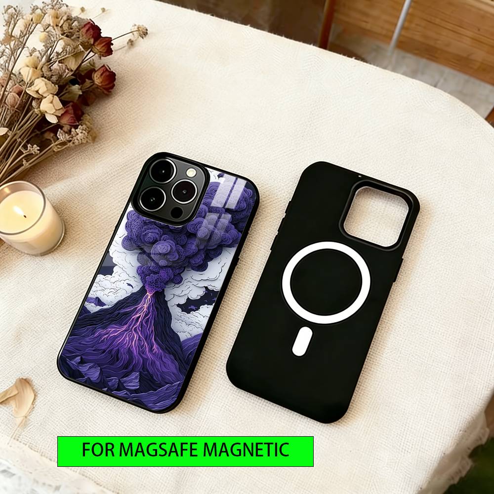 Volcano of Emotions Phone Case For iPhone17,16,15,14,13,12,11 Plus,Pro Magnetic with Magsafe Wireless Charging iPhone11
Volcano of Emotions Phone Case For iPhone17,16,15,14,13,12,11 Plus,Pro Magnetic with Magsafe Wireless Charging iPhone11