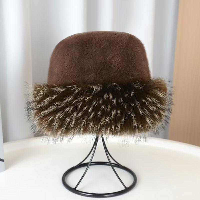 Vintage Faux Fur Flat Top Hat With Wide Brim For Winter Warmth And Wind Protection Coffee
Vintage Faux Fur Flat Top Hat With Wide Brim For Winter Warmth And Wind Protection Coffee