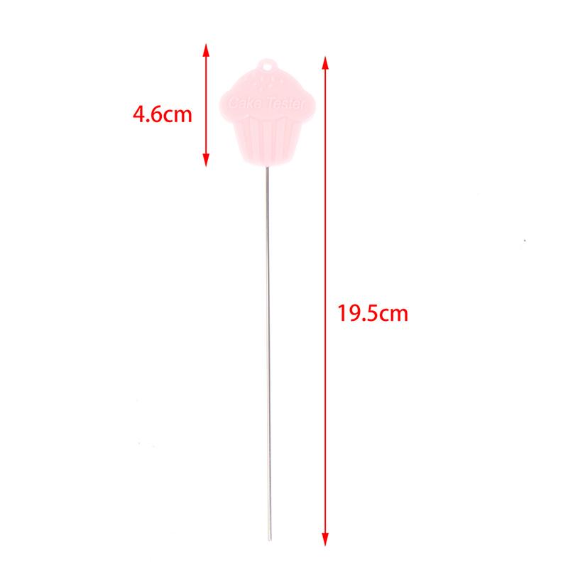 1PCS Cake Test Needle Baking Skewer Cupcake Muffin Testing Cooking Bread Probe Stainless Steel Baking DIY Kitchen Accessories Round
1PCS Cake Test Needle Baking Skewer Cupcake Muffin Testing Cooking Bread Probe Stainless Steel Baking DIY Kitchen Accessories Round