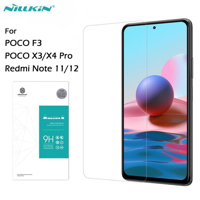 Redmi Note 10 11 12 Pro Max закаленное стекло Nillkin H Защитная пленка для экрана для Redmi Note 9T POCO X4 X3 NFC F3 M4
Redmi Note 10 11 12 Pro Max закаленное стекло Nillkin H Защитная пленка для экрана для Redmi Note 9T POCO X4 X3 NFC F3 M4