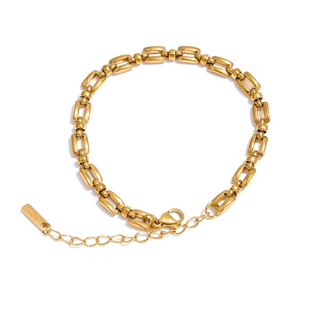 Yhpup Stainless Steel Metal Chain High Quality Bracelet Bangle Fashion Personalized Waterproof Wrist Jewelry Bijoux for Women
Yhpup Stainless Steel Metal Chain High Quality Bracelet Bangle Fashion Personalized Waterproof Wrist Jewelry Bijoux for Women