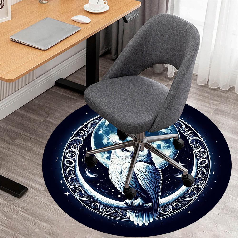 1pc Moonlit Owl Round Chair mat Area Rug - Non-Slip, Floor Mat for Office, Bedroom, and Indoor Decor c1125483 80cm by 80cm
1pc Moonlit Owl Round Chair mat Area Rug - Non-Slip, Floor Mat for Office, Bedroom, and Indoor Decor c1125483 80cm by 80cm