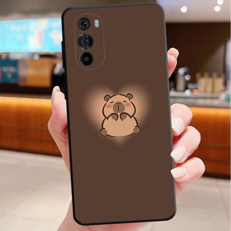 Cartoon capybara Funda Phone Case For Motorola Edge 50 40 Pro 60 50 40 30 Ultra Neo Fusion Moto G Play G Stylus G Power G Moto G Power (2025)
Cartoon capybara Funda Phone Case For Motorola Edge 50 40 Pro 60 50 40 30 Ultra Neo Fusion Moto G Play G Stylus G Power G Moto G Power (2025)
