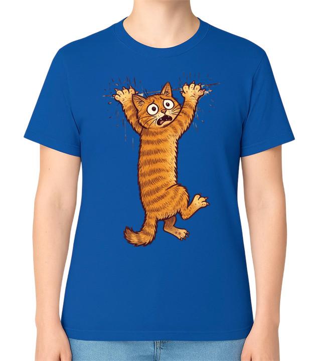 Cat Panic Jump Hanging On Cartoon Meme Graphic Funny Unisex T-Shirt 5XL різнокольоровий
Cat Panic Jump Hanging On Cartoon Meme Graphic Funny Unisex T-Shirt 5XL різнокольоровий