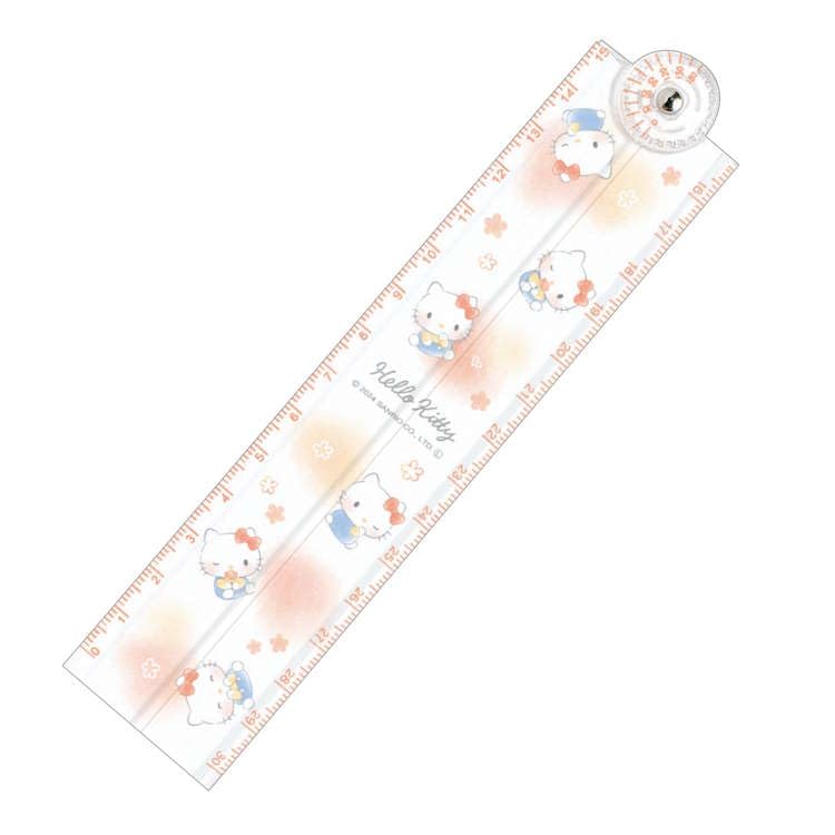 Kamio Japan Hello Kitty складная линейка с транспортиром Jyogi Scale складная компактная 049887
Kamio Japan Hello Kitty складная линейка с транспортиром Jyogi Scale складная компактная 049887