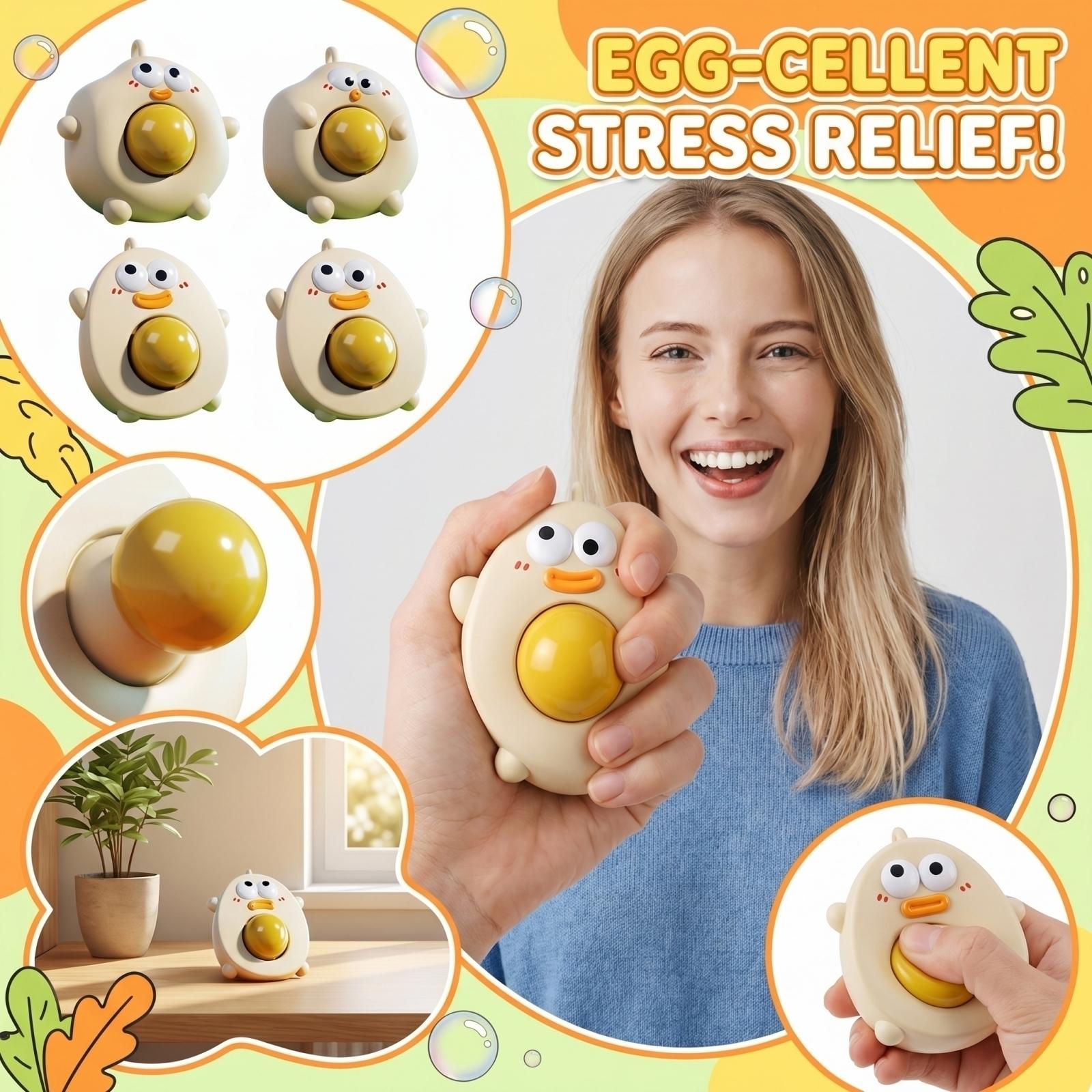 Egg-shaped Plush Toy A Popular Squeezeable Stress Reliever And Wide-Eyed Figurine To Help You -Stress(Random Expression) One Size жёлтый
Egg-shaped Plush Toy A Popular Squeezeable Stress Reliever And Wide-Eyed Figurine To Help You -Stress(Random Expression) One Size жёлтый