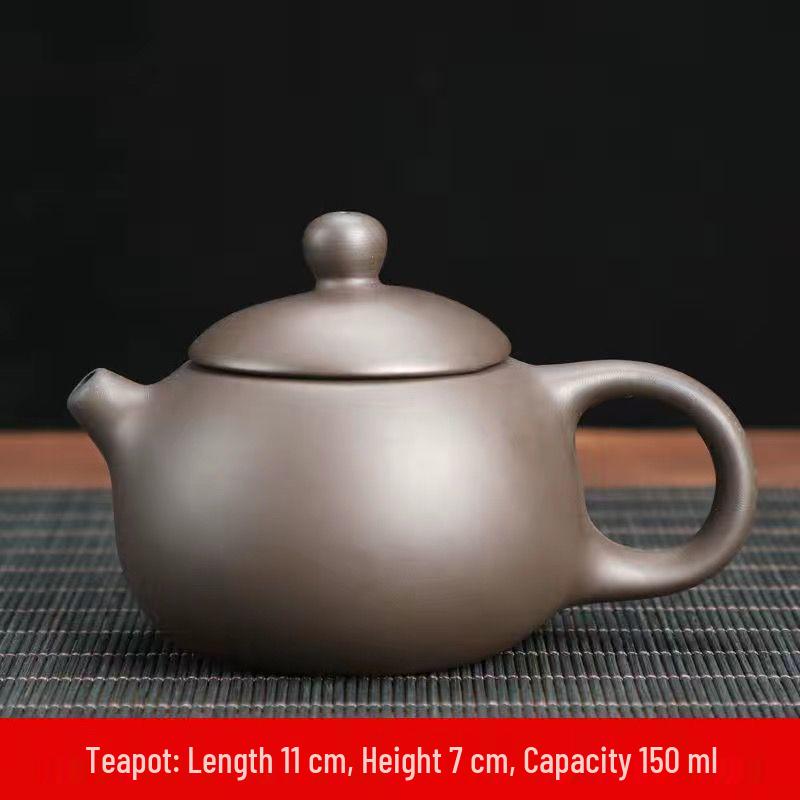 Purple Clay Kung Fu Tea Set: Includes Teapot, Gaiwan, Teacups, and Tea Wash - Perfect Ceramic Gift for Home or Office. Standard
Purple Clay Kung Fu Tea Set: Includes Teapot, Gaiwan, Teacups, and Tea Wash - Perfect Ceramic Gift for Home or Office. Standard