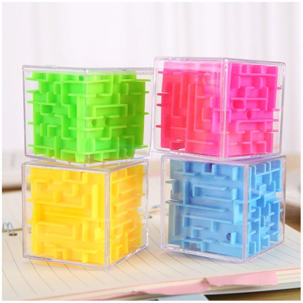 Stress Reliever Birthday Party 3D Maze Magic Cube Rolling Ball Game Educational Toys Labyrinth Game
Stress Reliever Birthday Party 3D Maze Magic Cube Rolling Ball Game Educational Toys Labyrinth Game