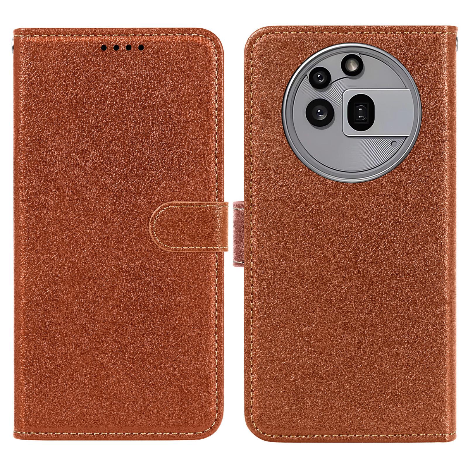 For Nothing Phone (3a) Pro Case Wallet RFID Blocking Litchi Texture Leather Phone Cover Brown
For Nothing Phone (3a) Pro Case Wallet RFID Blocking Litchi Texture Leather Phone Cover Brown