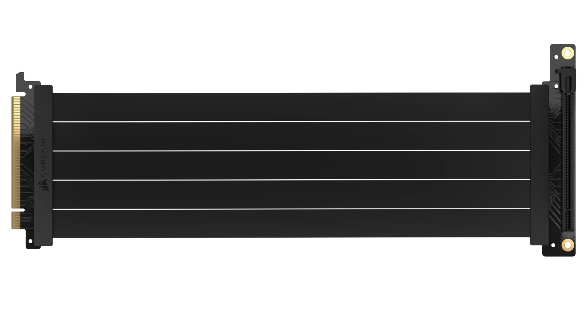 CORSAIR Premium PCIe x16 Extension Cable 300mm Graphic Card Vertical Riser Cable Black 4.0 CC-9310001-WW чорний
CORSAIR Premium PCIe x16 Extension Cable 300mm Graphic Card Vertical Riser Cable Black 4.0 CC-9310001-WW чорний