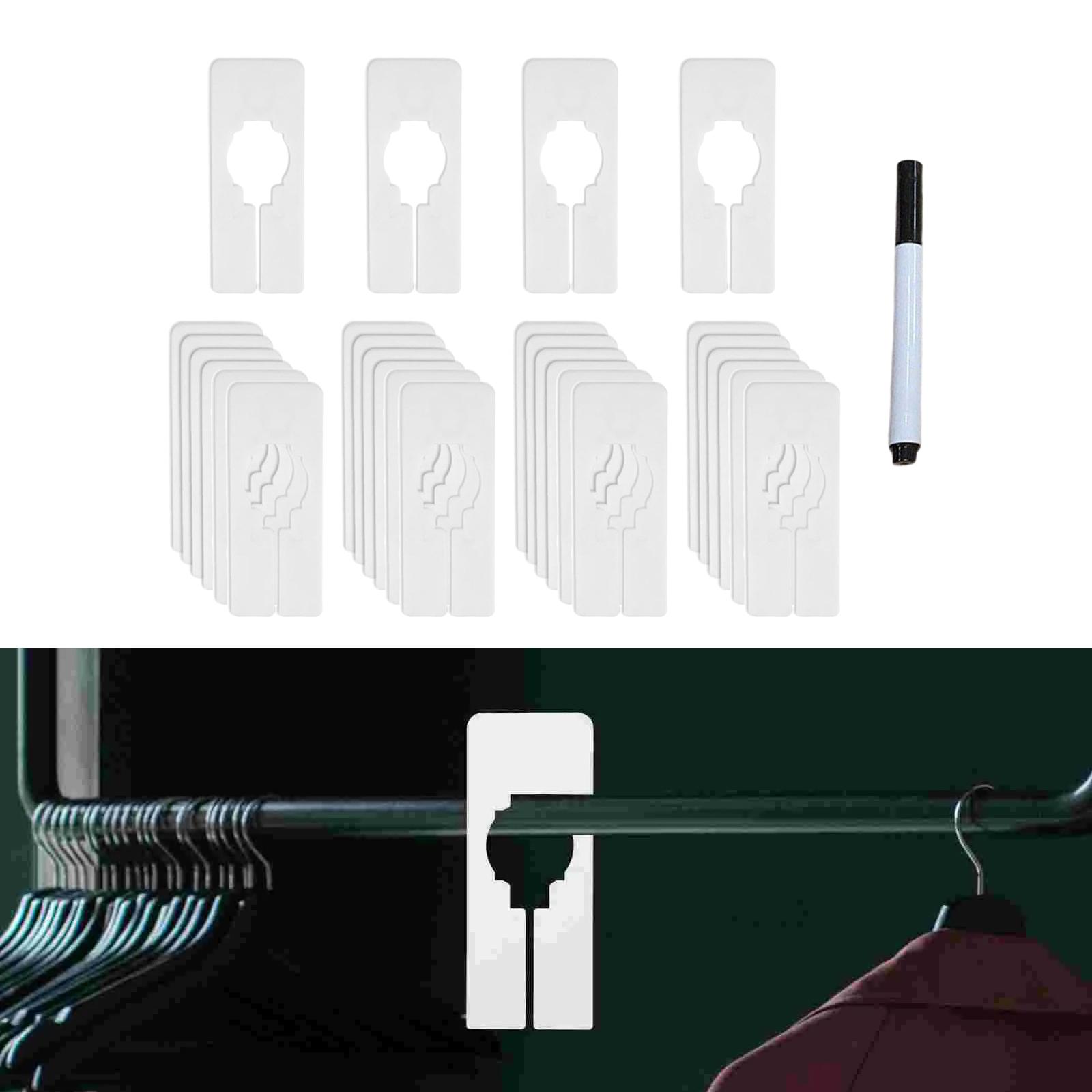 28Pcs/Set Clothing Size Closet Rack Dividers Hangers Wardrobe Shop Closet Dividers Suitcase for Shelves Hanging Clothes Adult білий
28Pcs/Set Clothing Size Closet Rack Dividers Hangers Wardrobe Shop Closet Dividers Suitcase for Shelves Hanging Clothes Adult білий
