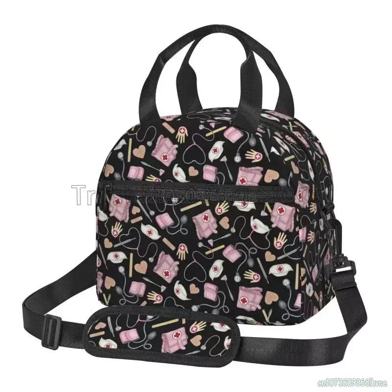 Doctors Nurse Insulated Lunch Bag Women Thermal Lunch Box Portable Tote Cooler Handbag Bento Pouch Container with Shoulder Strap
Doctors Nurse Insulated Lunch Bag Women Thermal Lunch Box Portable Tote Cooler Handbag Bento Pouch Container with Shoulder Strap