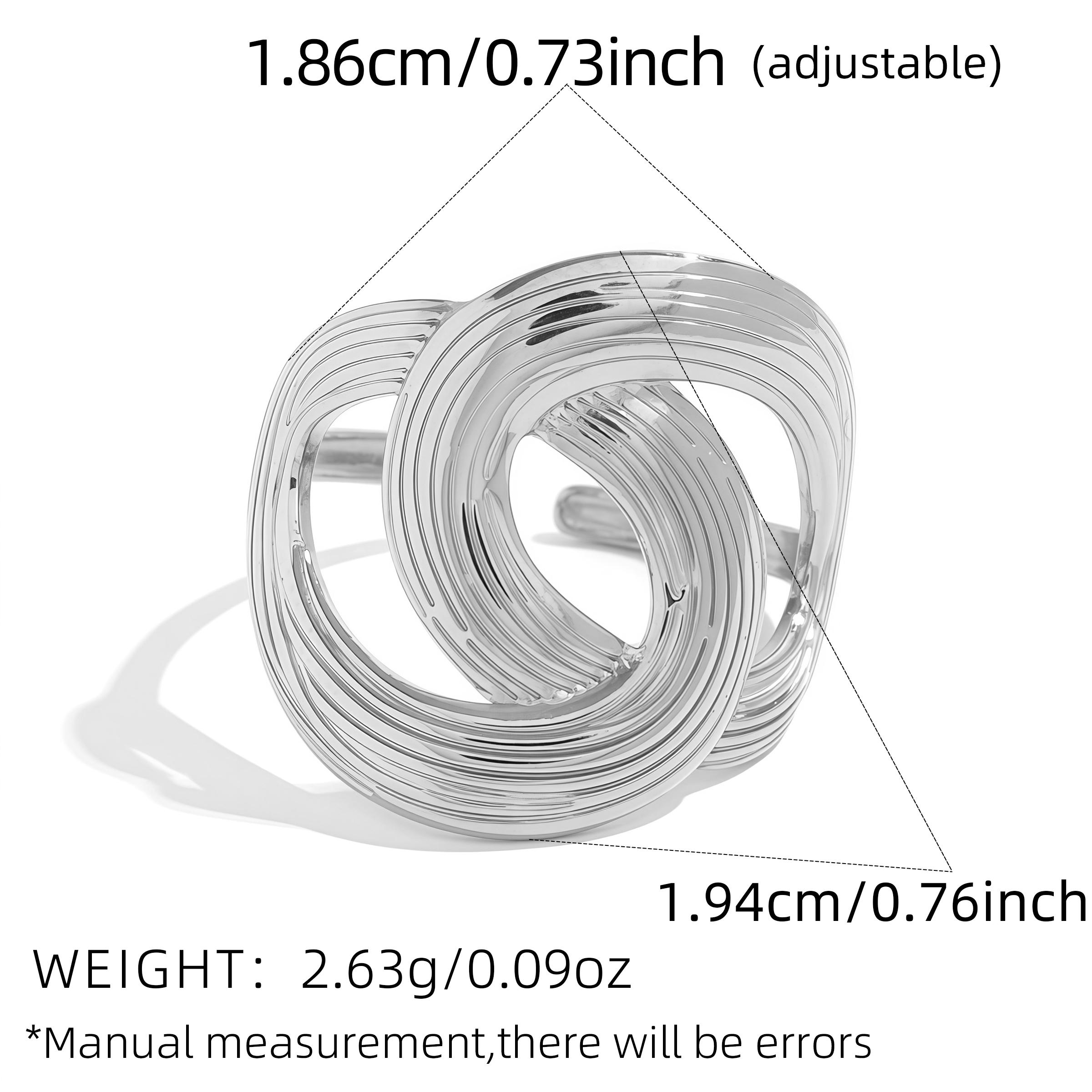 Stainless Steel Rings for Women 18K Gold Plated Multilayer Geometric Open Ring Vintage Waterproof Aesthetic Zircon Gift For Her resizable
Stainless Steel Rings for Women 18K Gold Plated Multilayer Geometric Open Ring Vintage Waterproof Aesthetic Zircon Gift For Her resizable