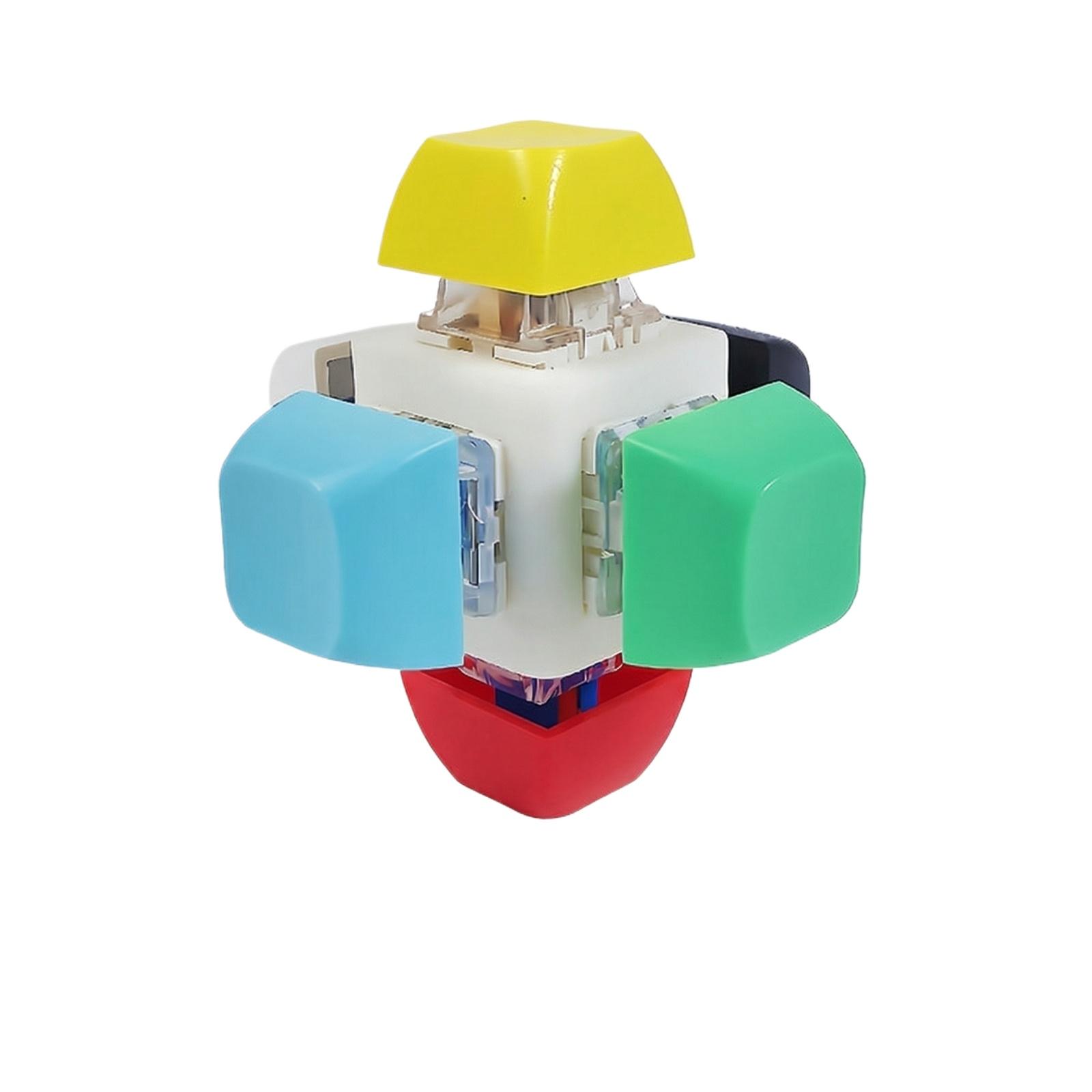 Mechanical Button Stress Relief Toy With Sound: Press To Decompress Silent: Six-Button Decompression Button : Stress Relief Toy One Size
Mechanical Button Stress Relief Toy With Sound: Press To Decompress Silent: Six-Button Decompression Button : Stress Relief Toy One Size