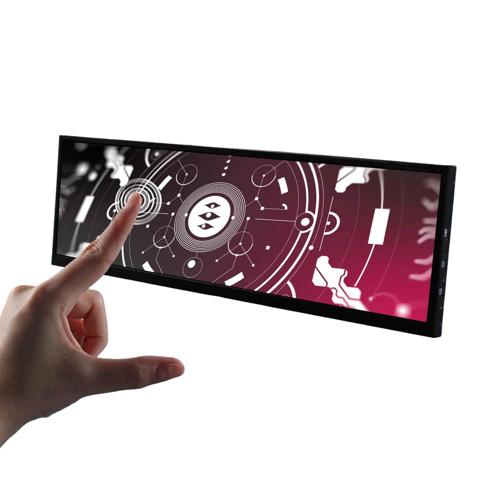 VSDISPLAY Small Monitor with Resolution DIY IPS LCD Panel Mini 14.5-inch Touch, Landscape, Narrow, 2560x720, (14.5, Type-C HD, Black) чорний
VSDISPLAY Small Monitor with Resolution DIY IPS LCD Panel Mini 14.5-inch Touch, Landscape, Narrow, 2560x720, (14.5, Type-C HD, Black) чорний