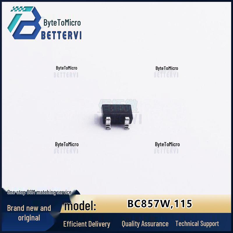 Authentic Nexperia BC857W SOT-323 PNP BJT Transistor
Authentic Nexperia BC857W SOT-323 PNP BJT Transistor