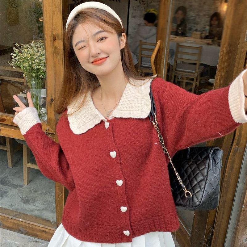 Женский красный вязаный кардиган Осень/Зима 2025: Новый китайский шик, дизайн в стиле колор-блок One Size красный
Женский красный вязаный кардиган Осень/Зима 2025: Новый китайский шик, дизайн в стиле колор-блок One Size красный
