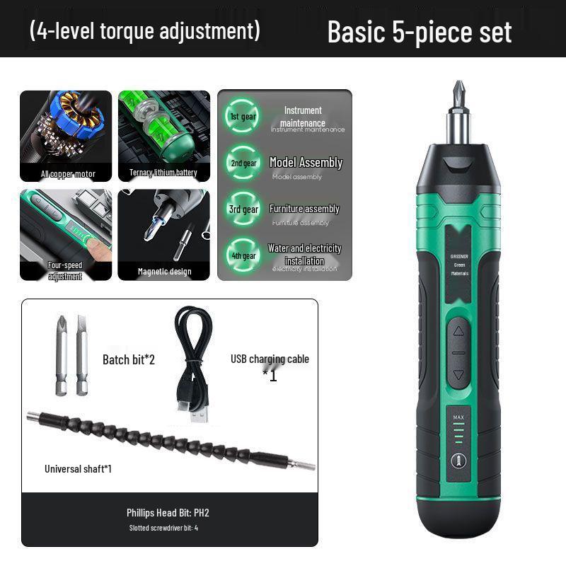 Перезаряжаемый Маленький Электрический Набор Инструментов-Отверток с Литиевой Дрелью - Бесплатная Доставка
Перезаряжаемый Маленький Электрический Набор Инструментов-Отверток с Литиевой Дрелью - Бесплатная Доставка
