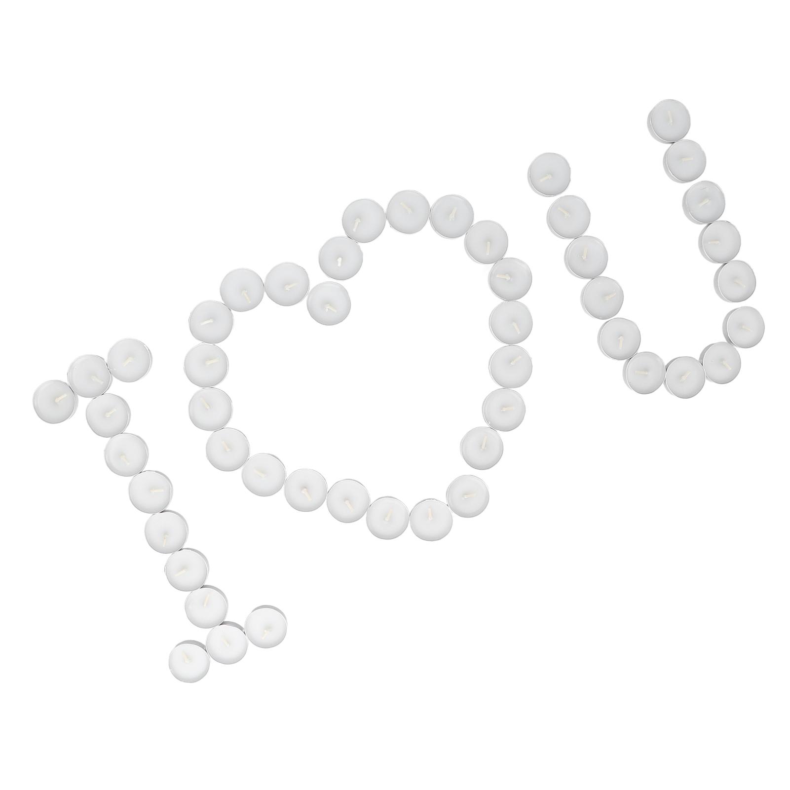 50pcs Tea Light Candles 2 Hours Extended Burn Time Smokeless Candle Decorative Candle for Party
50pcs Tea Light Candles 2 Hours Extended Burn Time Smokeless Candle Decorative Candle for Party