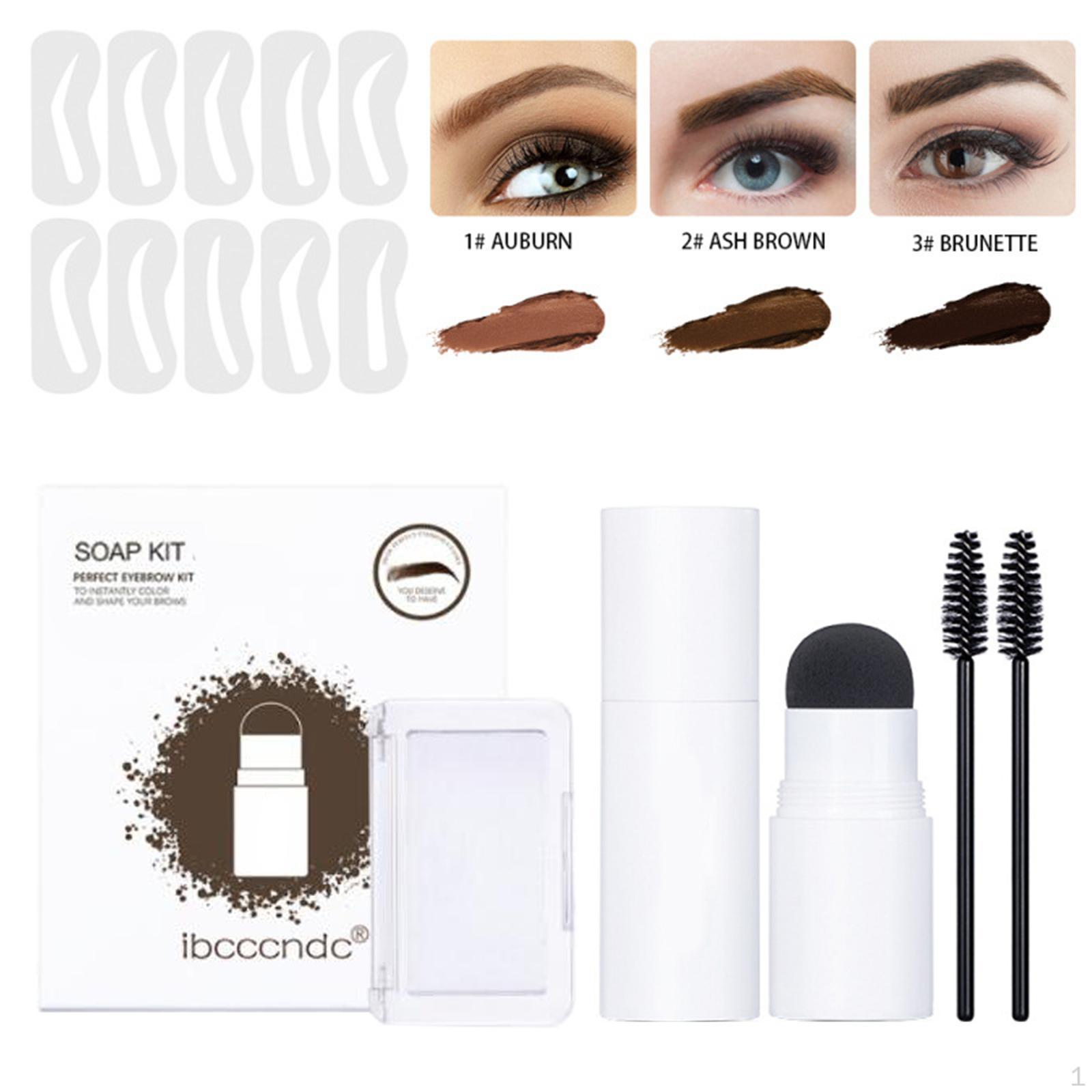 Shaping Kit Reusable Stamp Brow for with 10 Eyebrow Stencils
Shaping Kit Reusable Stamp Brow for with 10 Eyebrow Stencils