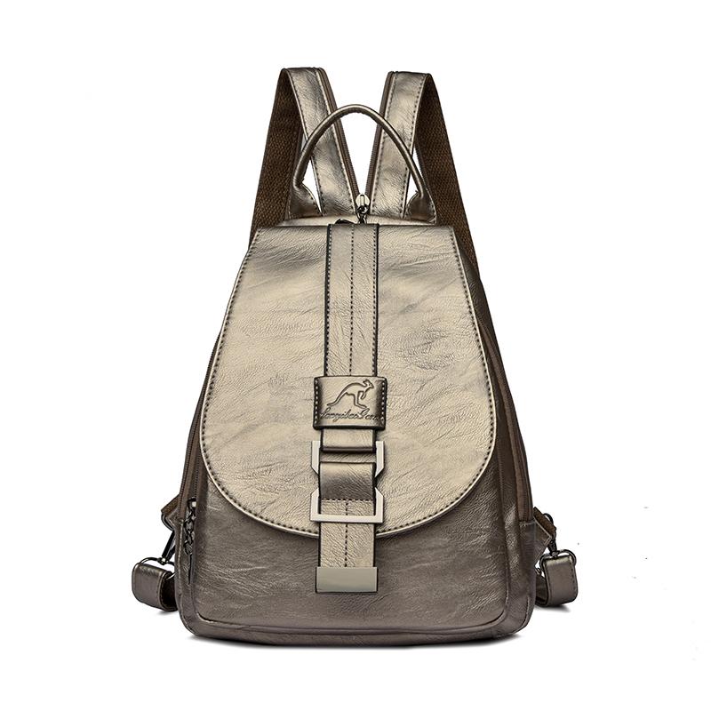 Large capacity embossed flap backpack women s backpack бронзовий
Large capacity embossed flap backpack women s backpack бронзовий
