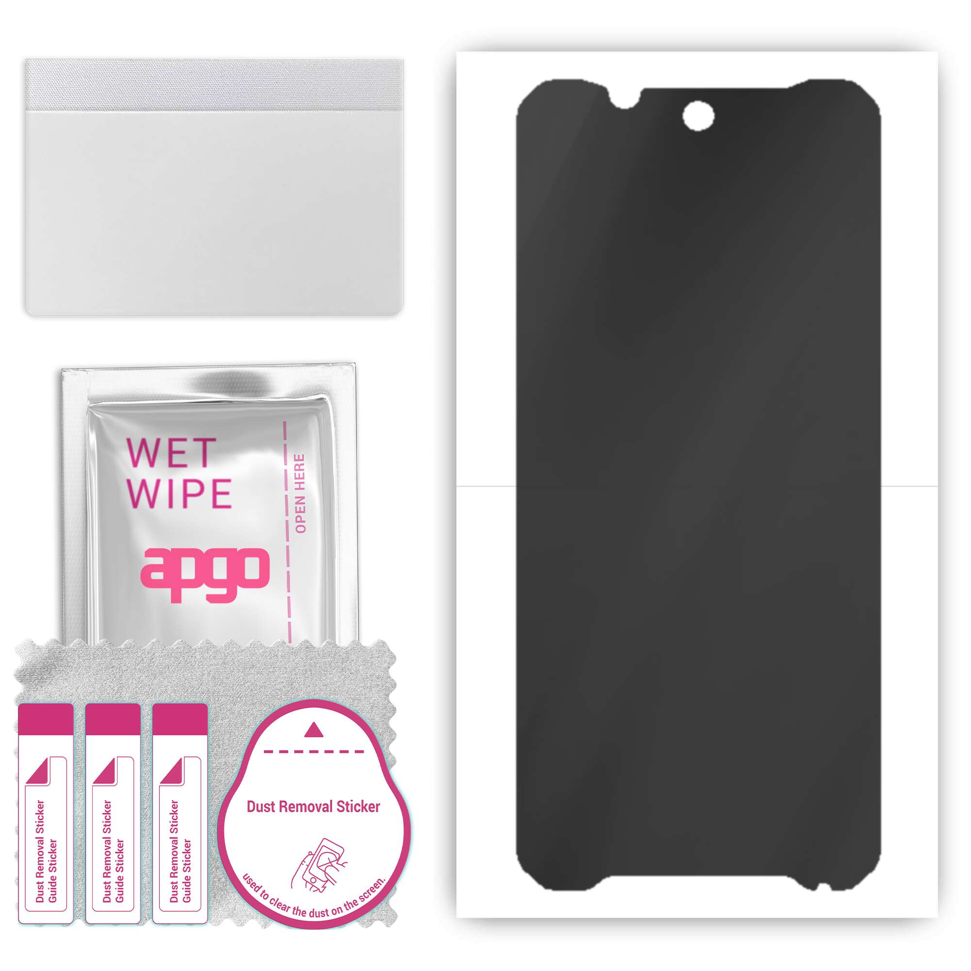 apgo Hydrogel Privacy Matte Screen Protector для Doogee S58 Pro, Anti Spy, гідрогелева плівка, гнучкий, м’який ТПУ з позиціонуючим шаром, легке встановлення
apgo Hydrogel Privacy Matte Screen Protector для Doogee S58 Pro, Anti Spy, гідрогелева плівка, гнучкий, м’який ТПУ з позиціонуючим шаром, легке встановлення