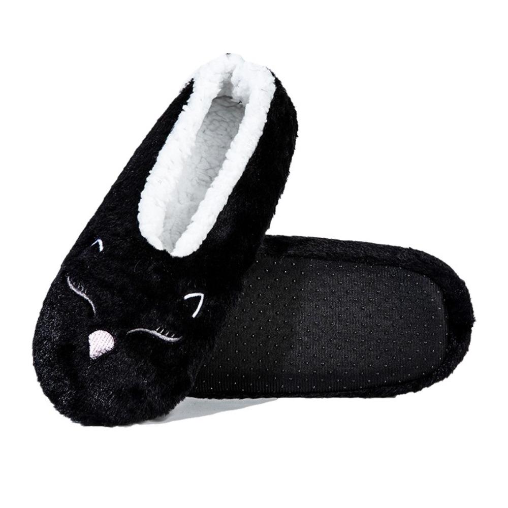 Anti-Slip Slipper Socks Women Cartoon Cat Winter Plush Socks Casual Fleece Floor Socks Snow Mark Size EU38-40 чорний
Anti-Slip Slipper Socks Women Cartoon Cat Winter Plush Socks Casual Fleece Floor Socks Snow Mark Size EU38-40 чорний