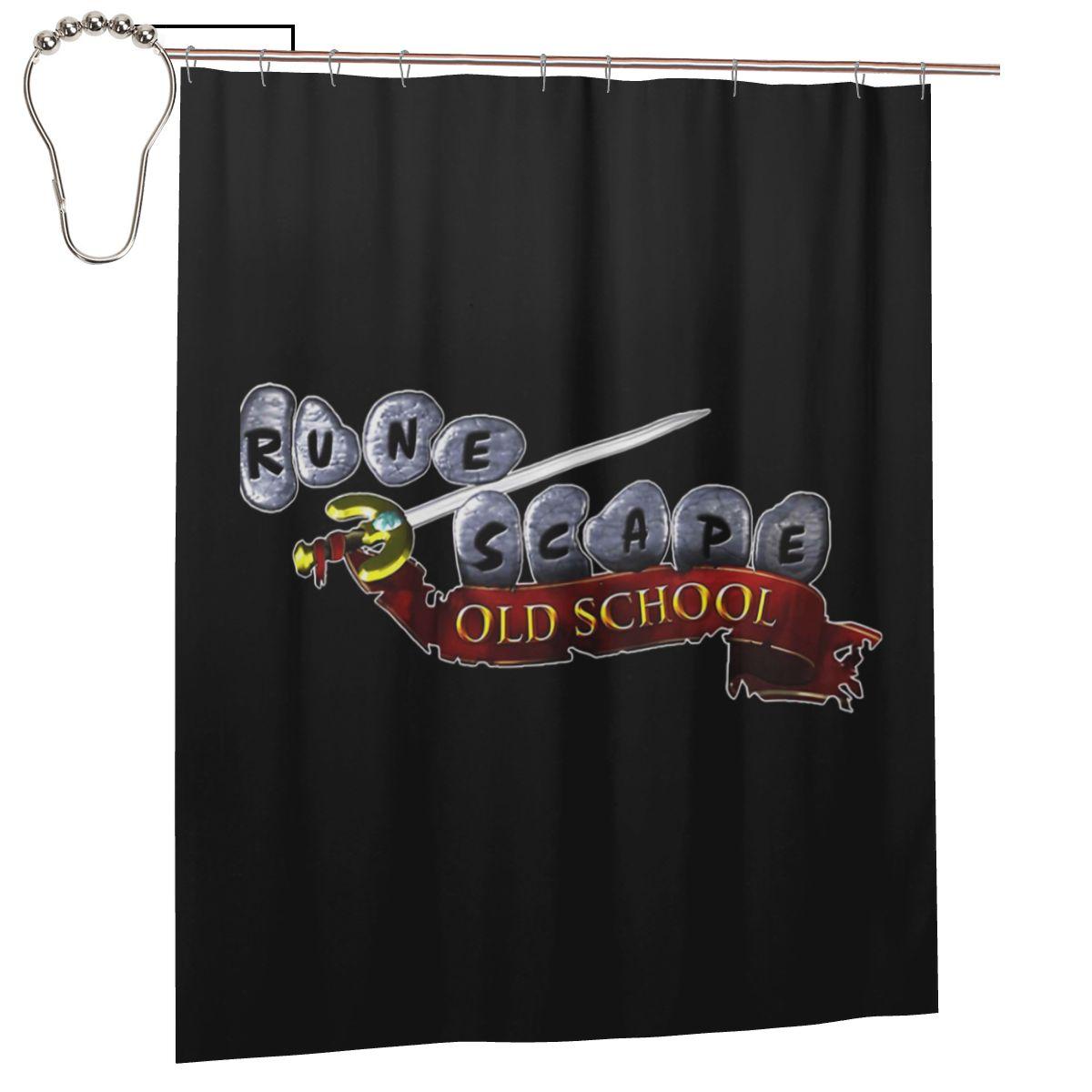 Runescape Oldschool Logo Bes Men Shower Curtain Bathroom Polyester Waterproof Bath Curtains With Hooks W60H190(CM)-1 Pcs
Runescape Oldschool Logo Bes Men Shower Curtain Bathroom Polyester Waterproof Bath Curtains With Hooks W60H190(CM)-1 Pcs
