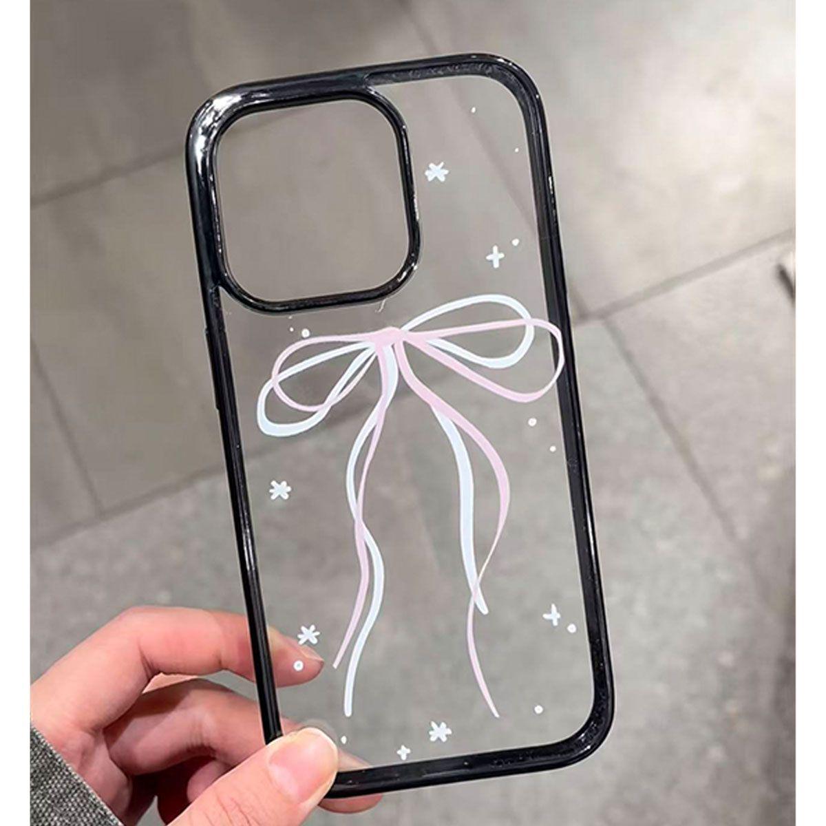 Apple 17PROMAX Phone Case with Bow, Compatible with iPhone 16 Pro/15, Black Border, Cute Design for iPhone 14 iPhone 17 Pro Max
Apple 17PROMAX Phone Case with Bow, Compatible with iPhone 16 Pro/15, Black Border, Cute Design for iPhone 14 iPhone 17 Pro Max