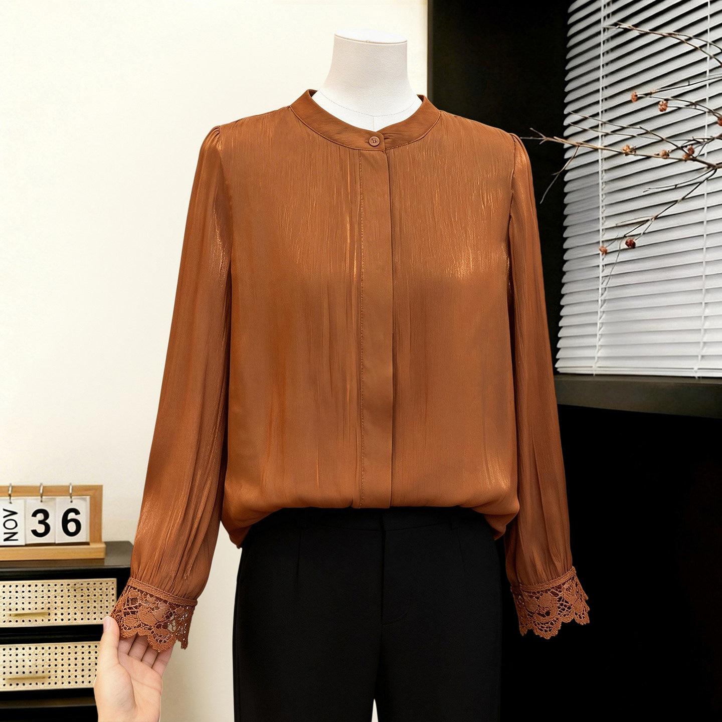 Women s Purple Fashion Shirt - Spring 2026, Loose Casual Top, Age-Reducing Design 3XL (120-130 jin) оранжевый
Women s Purple Fashion Shirt - Spring 2026, Loose Casual Top, Age-Reducing Design 3XL (120-130 jin) оранжевый
