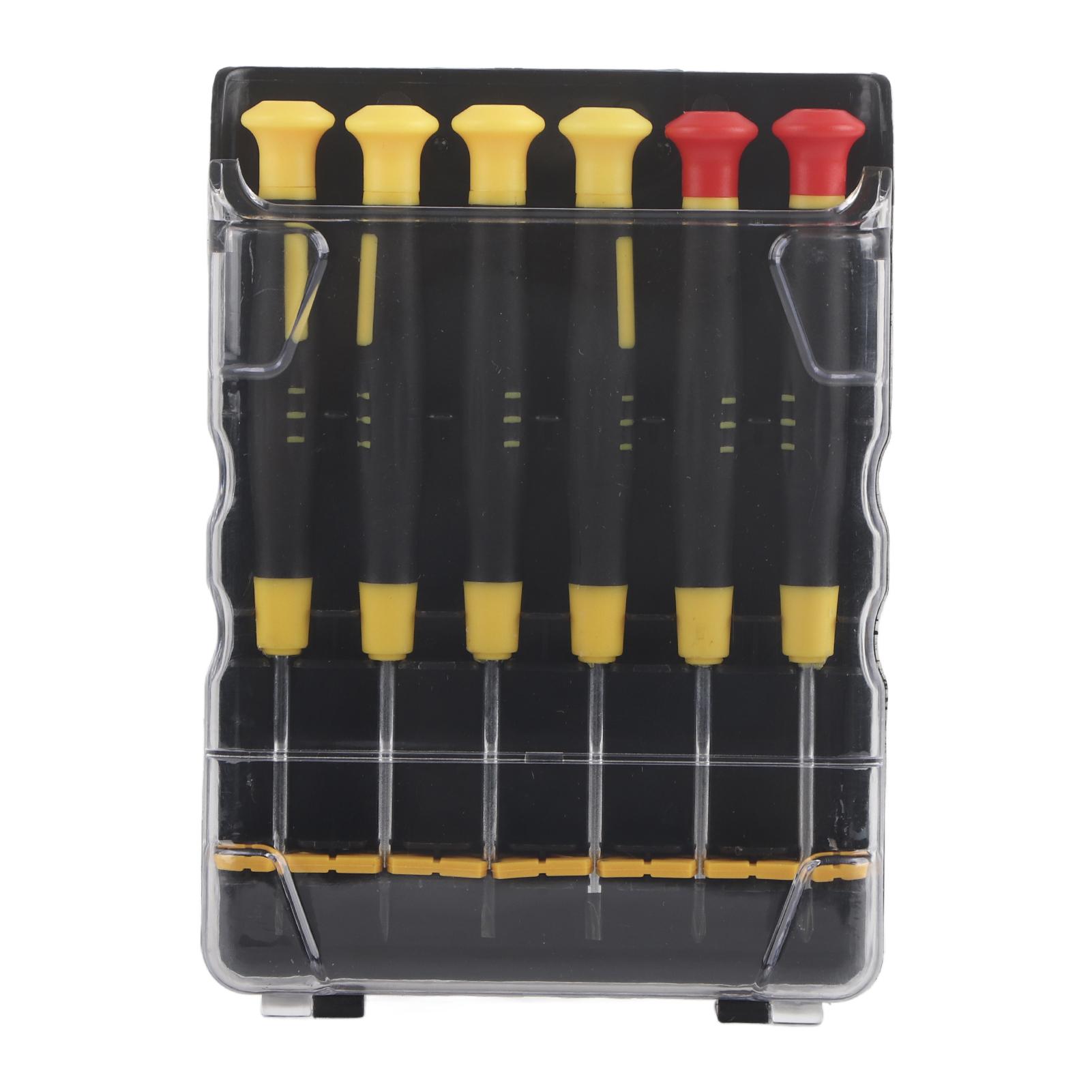6pcs Small Screwdriver Kit Flathead Cross Precision Head Mini Screwdriver Set for Micro Tiny Screws
6pcs Small Screwdriver Kit Flathead Cross Precision Head Mini Screwdriver Set for Micro Tiny Screws
