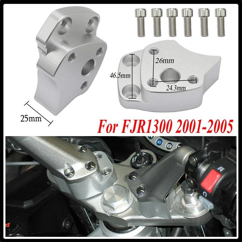 Комплект прокладок на руль мотоцикла для Yamaha FJR1300 FJR 1300 2001 2002 2003 2004 2005, зажим для крепления на руль
Комплект прокладок на руль мотоцикла для Yamaha FJR1300 FJR 1300 2001 2002 2003 2004 2005, зажим для крепления на руль