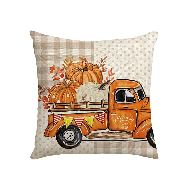 Autumn Printed Ins Style Bedside Pillow Pillow B&B Living Room Sofa Letter Pumpkin Car Pillow Case 45 * 45Cm (without core)
Autumn Printed Ins Style Bedside Pillow Pillow B&B Living Room Sofa Letter Pumpkin Car Pillow Case 45 * 45Cm (without core)