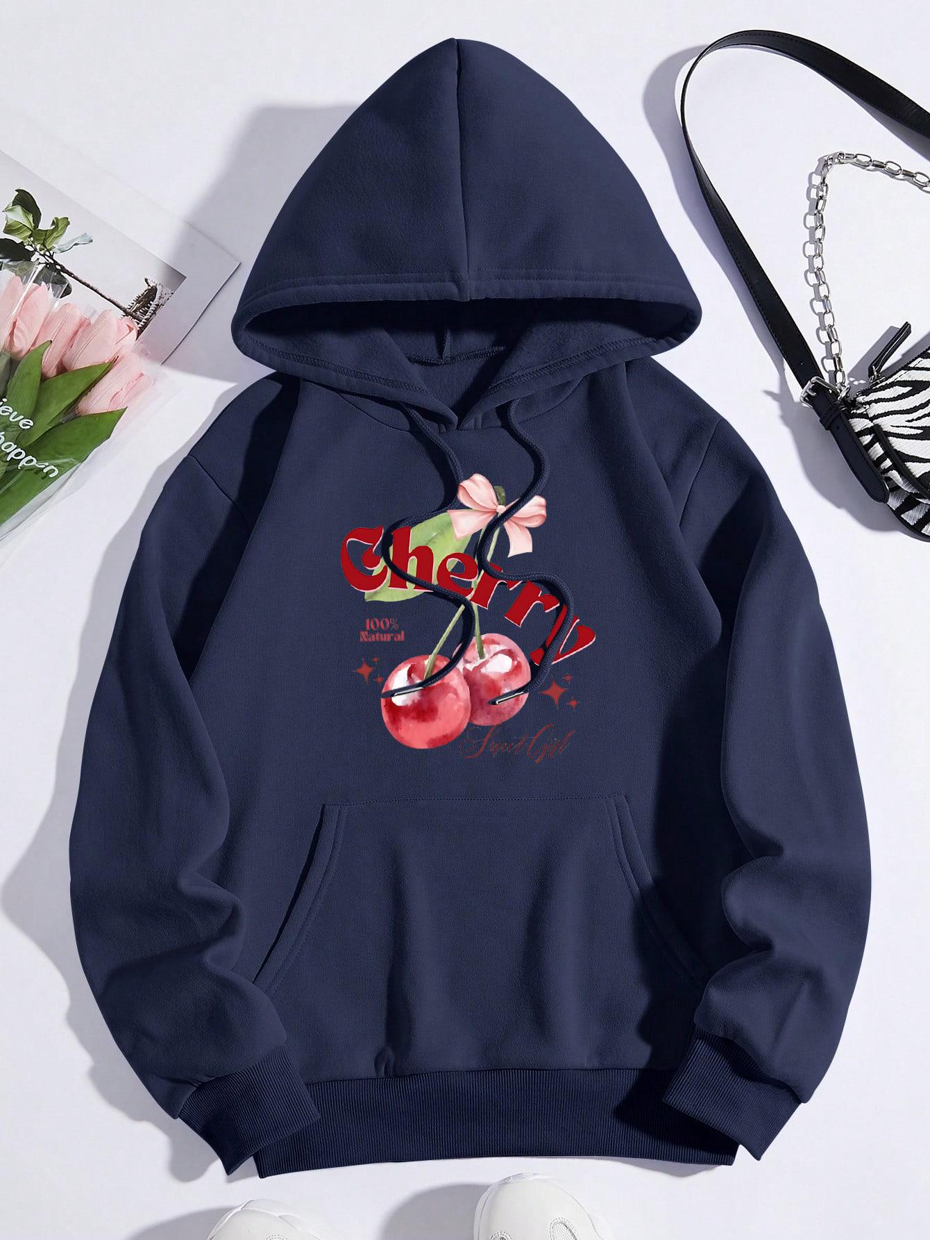 100% Natural Cherry Fruit Printing Women Hoody Pocket Y2K Hoodies Hip Hop Loose Pullover Casual Fleece Comfortable Clothes S
100% Natural Cherry Fruit Printing Women Hoody Pocket Y2K Hoodies Hip Hop Loose Pullover Casual Fleece Comfortable Clothes S