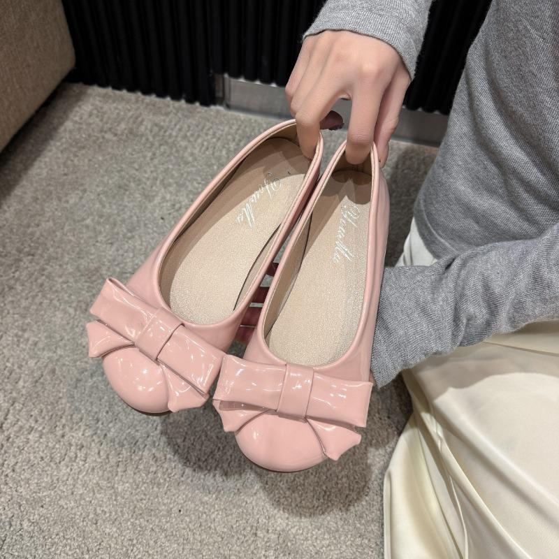 Spring Butterfly-knot Flat with Flats Round Toe Solid Shallow 2025 High Quality Ladies Shoes Sweet Flats Sapatos Baixos 40 рожевий
Spring Butterfly-knot Flat with Flats Round Toe Solid Shallow 2025 High Quality Ladies Shoes Sweet Flats Sapatos Baixos 40 рожевий