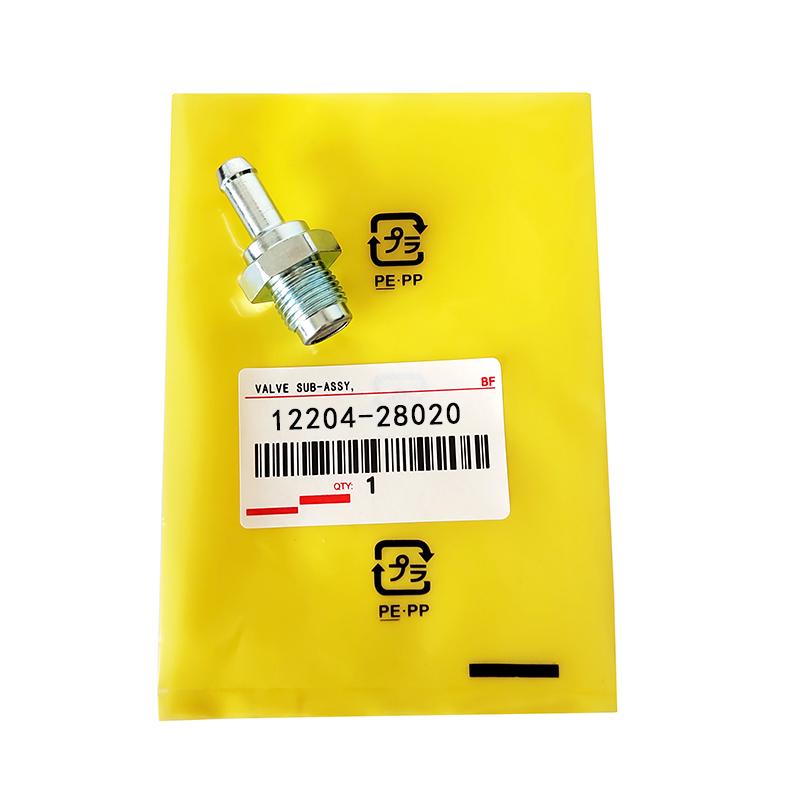 12204-28020 High quality ventilation valve For Toyota Camry Highlander Solara Scion TC 2.4L RAV4 2.0L 122042802 1pcs
12204-28020 High quality ventilation valve For Toyota Camry Highlander Solara Scion TC 2.4L RAV4 2.0L 122042802 1pcs