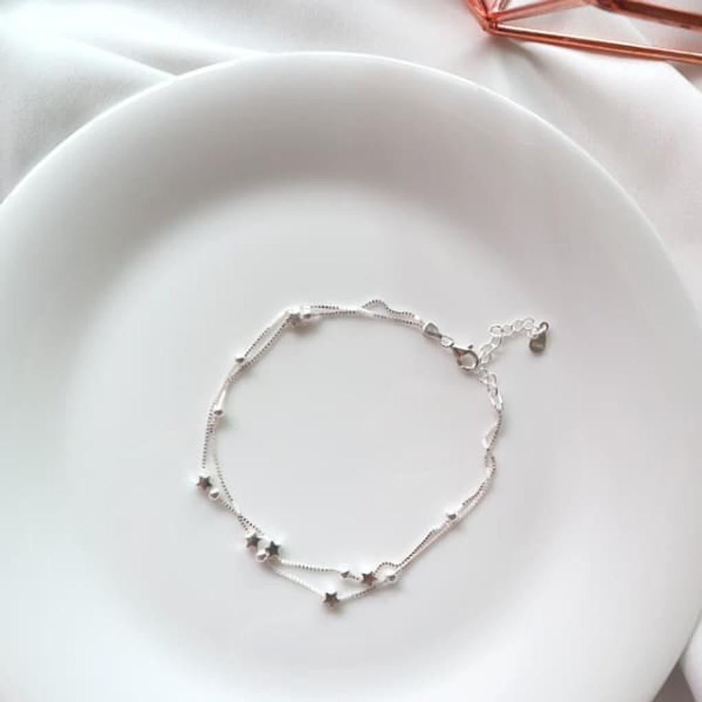 Women s 925 Silver 16K Plated Layered Double Row Bracelet Pink Gold (+1500)
Women s 925 Silver 16K Plated Layered Double Row Bracelet Pink Gold (+1500)