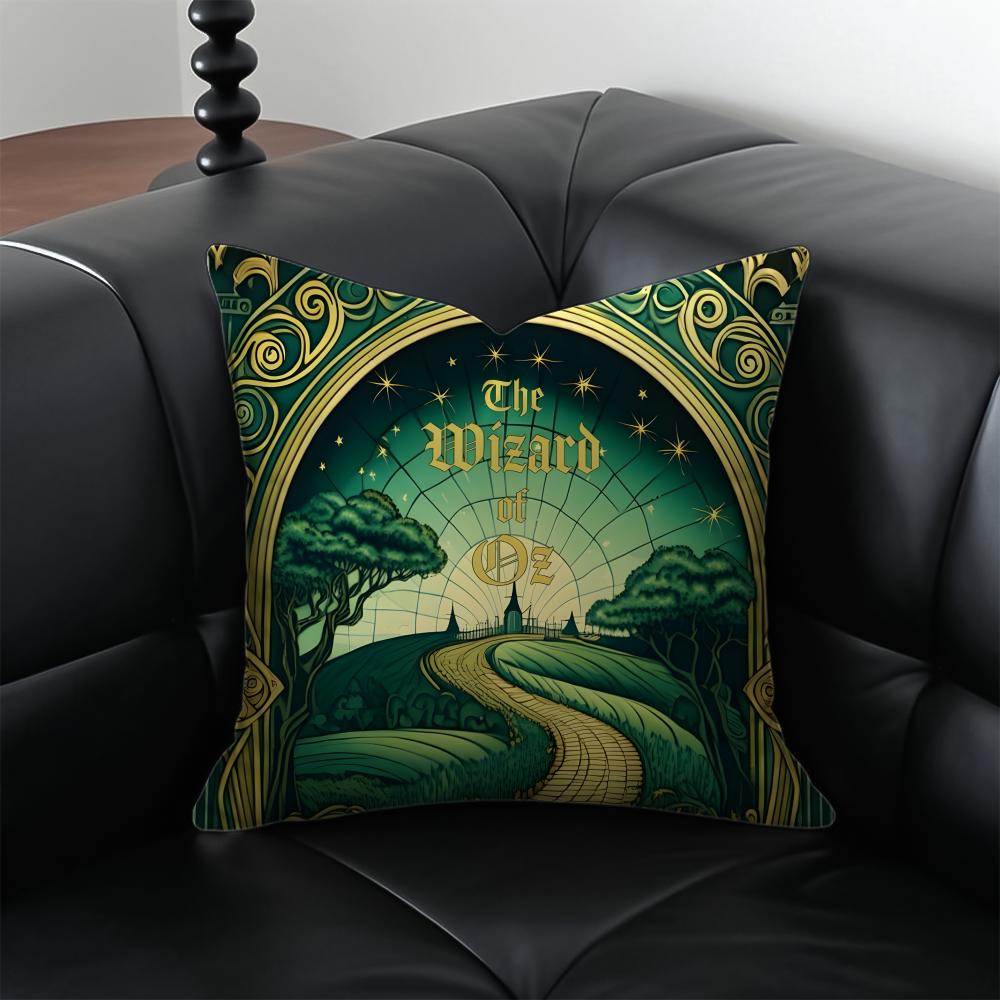 Aesthetic Style TThe WWizard Of Ozs Pattern Cushion Cover Pillow Case Antidustmite Invisible zipper silky plush cushion 30X30cm
Aesthetic Style TThe WWizard Of Ozs Pattern Cushion Cover Pillow Case Antidustmite Invisible zipper silky plush cushion 30X30cm